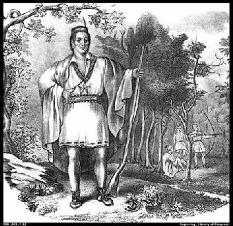 Edward Randolph or English colonial scene